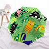 1pc Cat Garden Automatic Open/Close Umbrella, Formal Events - Ideal Gift for Family or Friends, Outdoor Accessory yy251211131