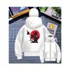 Large Hoodie with Fashionable and Trendy Print Design, Zipper Cardigan for Comfort and Durability