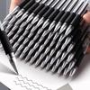Student Exam 0.5mm Black Signature Pen - High-Precision Neutral Bullet Tip