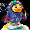 Dancing Space Ducks Toy With Music Lights ,1-3 Year Olds Educational Interactive Waddling Ducks Space-Themed Design For Kids