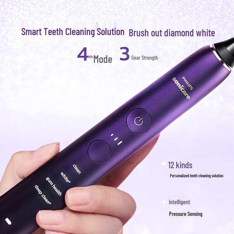 

Philips DiamondClean 9000 Smart Whitening Sonic Electric Toothbrush