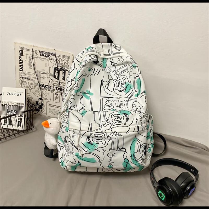 Miflame Dream Bird Men s Trendy Harajuku Backpack 30x14x44cm