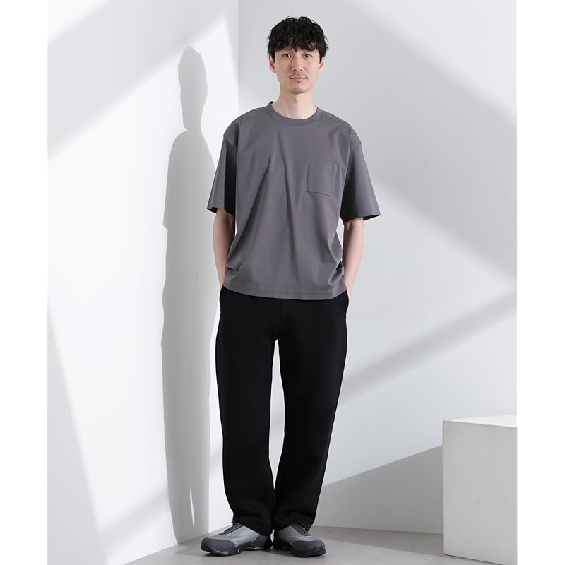 [Nano Universe] anti-smell BIG T-shirt short sleeve men's L 020 gray 672-5124204