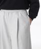Musinsa Standard One-Tuck Long Bermuda Sweatpants [Melange Light Grey]