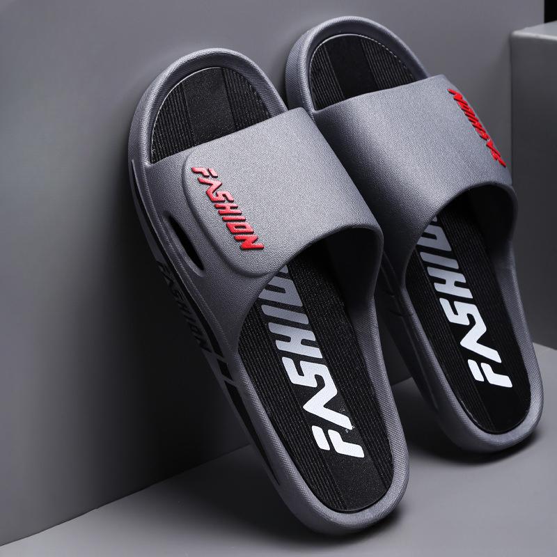 

Men s Home PVC Slippers Non-slip Silent Light Slippers Unisex Outdoor Beach Leisure Soft Sole Sandals No Odor Slippers Sandalias 40-41 серый