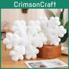 Snowflake Cartoon White Plush Girl Office Nap Pillow Cushion Decoration Doll