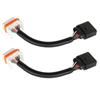 For 2004-2007 Volkswagen Touareg 7L6971071A  Headlight Wiring Harness Adapters *2