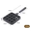 Cast Aluminum Alloy Cooking Tray 16-Hole Household  Plate Smooth Snack Grill Plate  Street Stall
