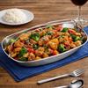Heat-resistant Fish Serving Plate Stainless Steel Steaming Tray Durable Serving Tray  Cooking