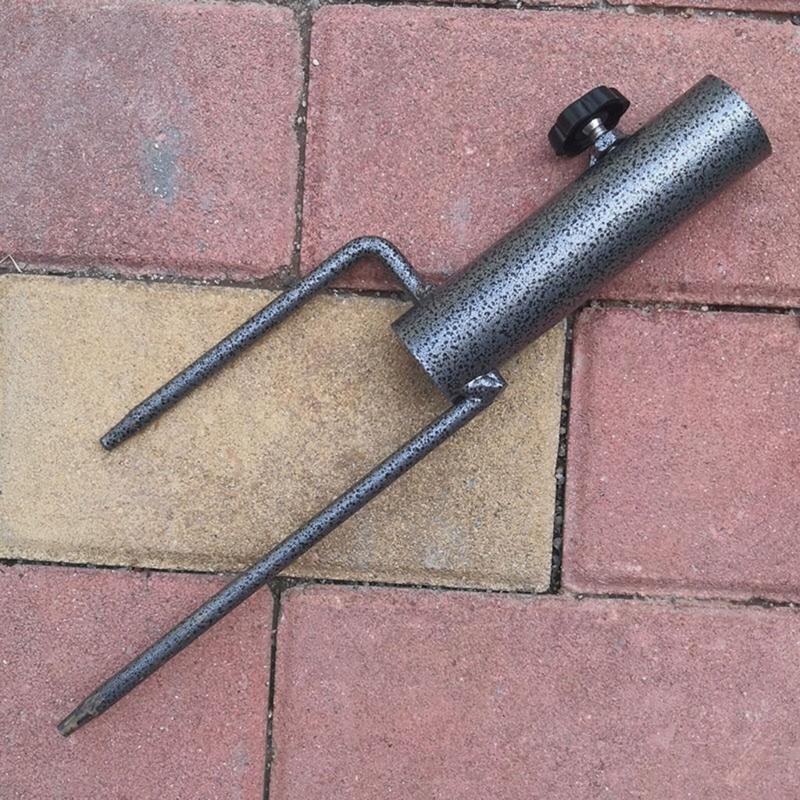 Ancore di Terra Multifunzione Facili da Installare Picchetto in Alluminio Supporto Metallico per Ombrelloni da Esterno per Ombrelloni da Spiaggia/Giardino/Pesca