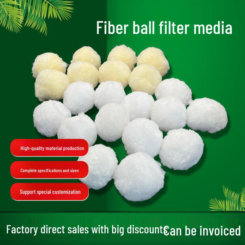 Oilfield Sludge Filtration Fiber Ball | Aquarium Nitrification & Sewage Treatment Filter Media 40mm (1 kg/unit)