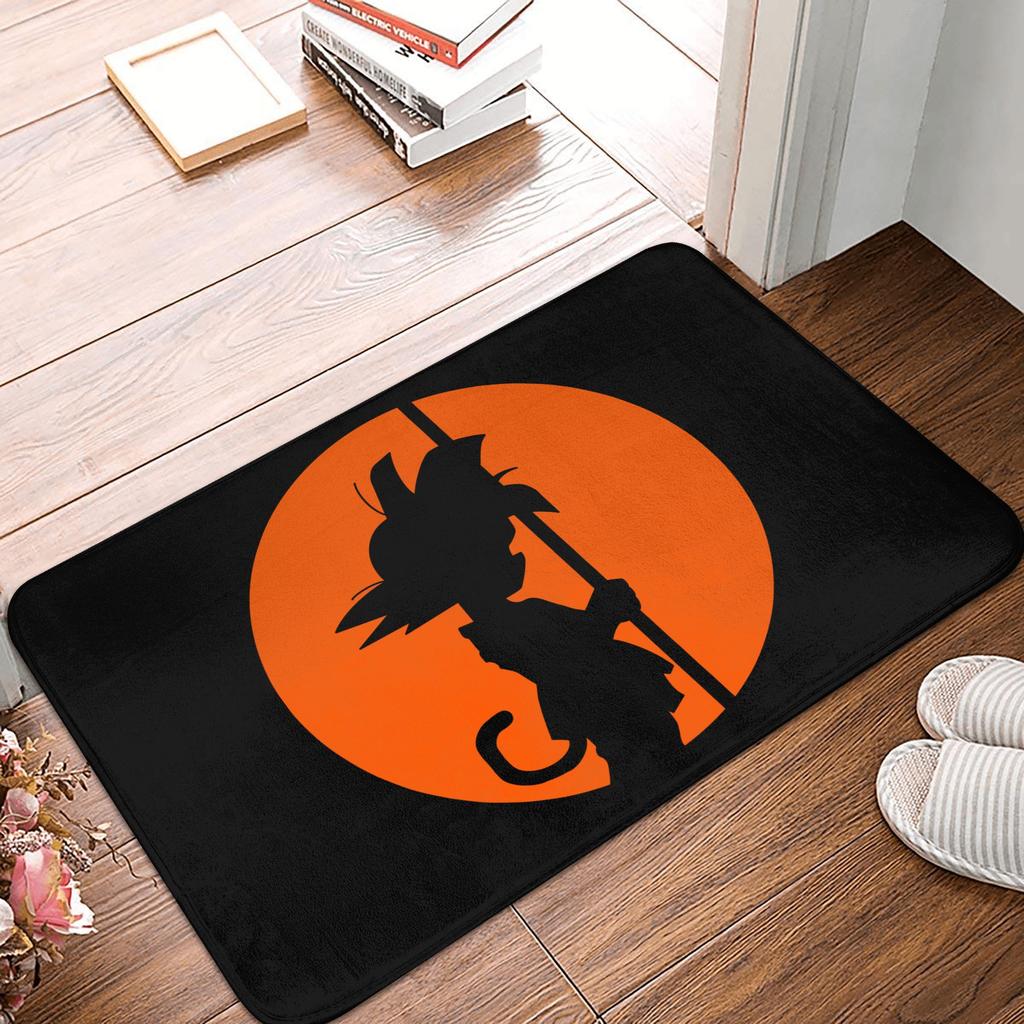 DragonBall Anime Dragon Ball Doormat Non-Slip Entrance Bath Kitchen Door Floor Mat Garage Carpet Rug