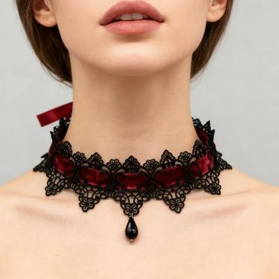 Sexy Lace Strap, Neck Accessories, Halloween Accessories, Makeup Neck Accessories, Collarbone Chain for Light Luxury