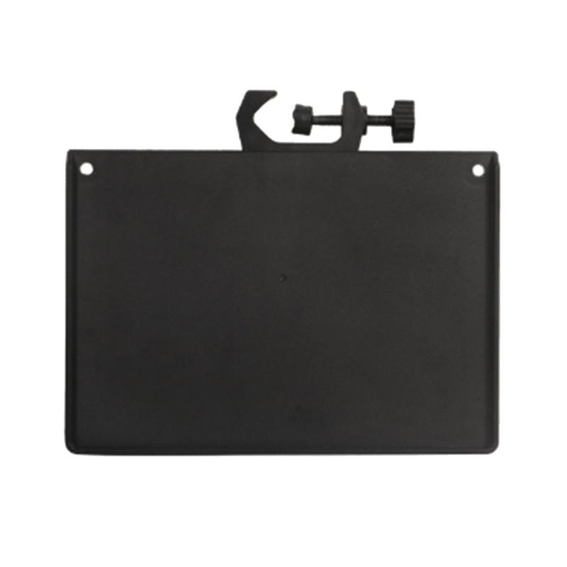 Microphone Stand Tray, Mic Stand Clamp-On Rack Holder for Most Mic Stand for Stage, Live Streaming, Concert Performances