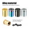 DSYCAR 1Set Anti-theft Sport Tire Valve Dust Caps Dustproof Tire Cap Valve Stem Caps for Cars Bike Moto New Stem Caps1