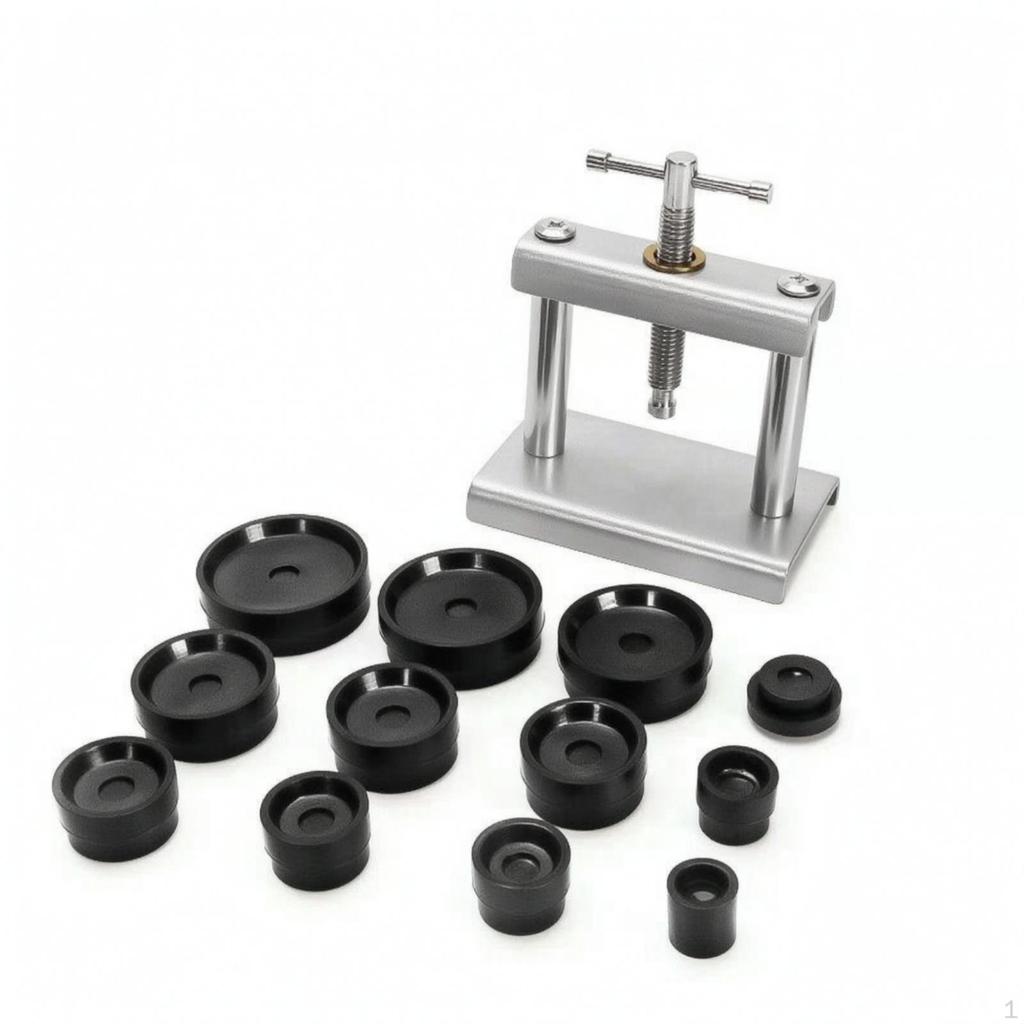 Watch Case Press Threaded Tool Desktop for Watchmakers, Hobbyists, Workshop