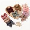 10/20pcs 2.5'' Candy Color Ribbon Hair Bows Clips Set for Baby Girls Cute Handmade Hairpin Barrettes Kids Hair Accessories