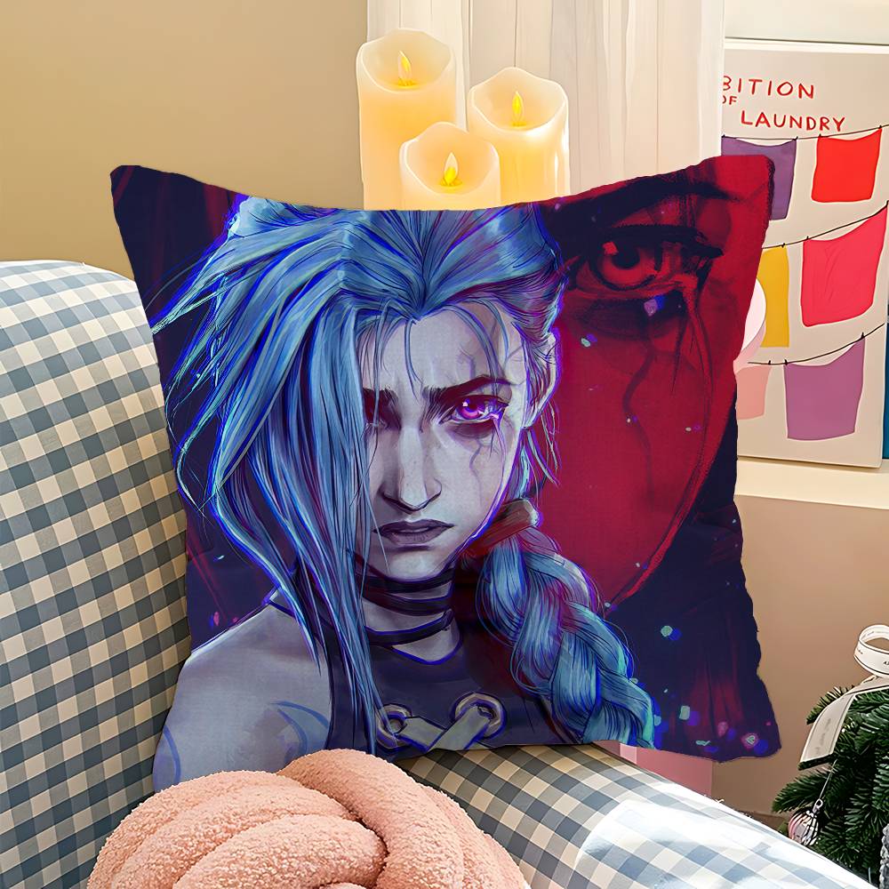 Animated TV A-Arcane Pillow Cushion Cover Pillowcase Living Room Sofa Home Decor Customized