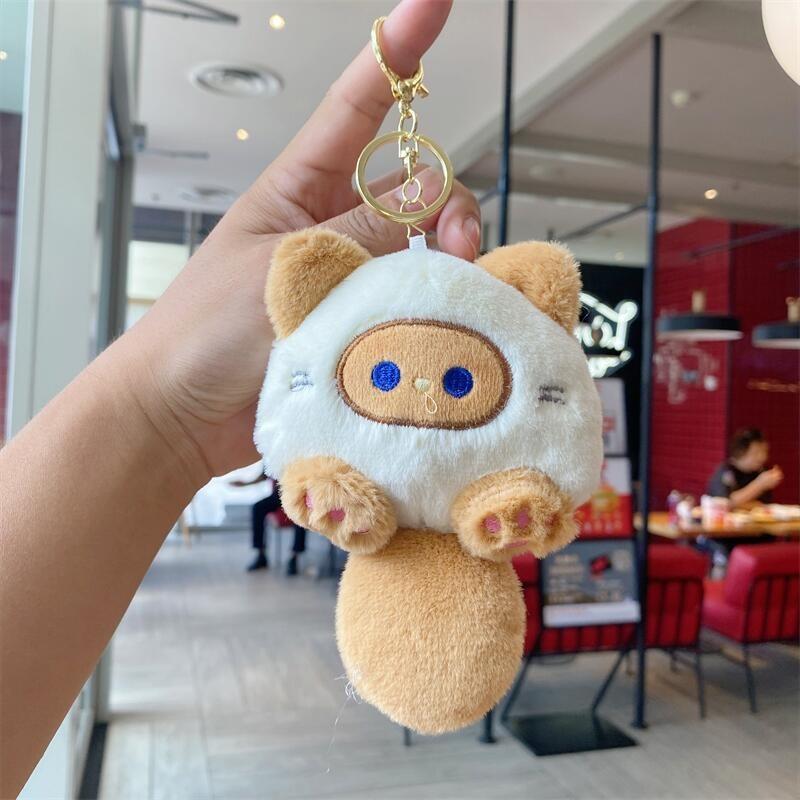 Plush Cat Toy With Squeaker For Kids And Collectors