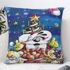 Pillow Cover Diddl Diddlina Design Cushion Cover Christmas Kawaii Pillow Case For Sofa Car Home Decor Pillowcases