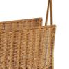 Magazine Rack Display Stand,Standing Shelf Practical Books Woven Storage Basket,Newspapers Holder