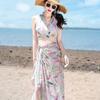 Swimsuit Women's Hot Online Celebrity Sexy Split Bikini Three-piece Suit Meat-covering Soak Vacation