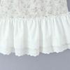 2026 Sweet Chic Lace Patchwork Backless Spaghetti Strap Mini Dress