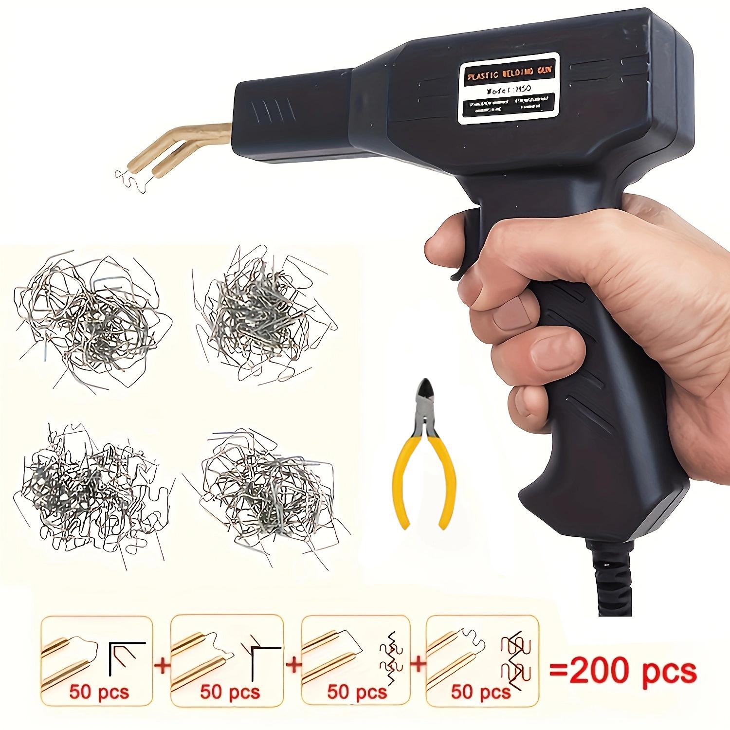 

Горячий степлер, сварочный пистолет, набор для ремонта пластика, инструмент для ремонта бампера автомобиля, паяльник для пластиковой сварочной машины, автоматический набор для ремонта 220V