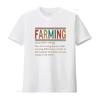 Farming Noun Definition Funny Farmer Farm Lover S T Shirt Vintage Washed Soft Designer Clothes Unisex Homme