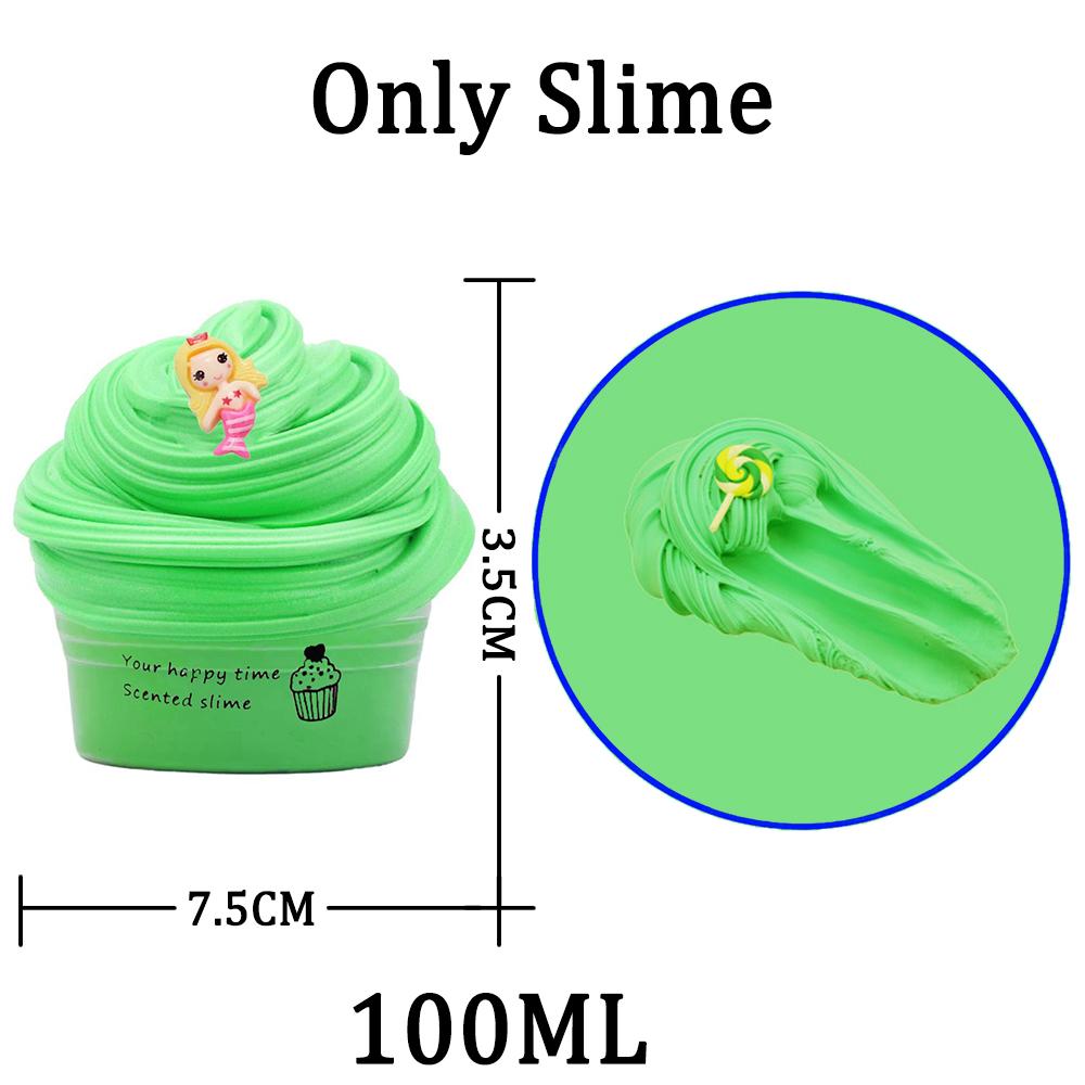 Butter Slime Fluffy Slimes Plasticine Making Kids Toy Putty Snail Toy Kids Slime Cream Cloud Plasticine Gifts Toys for Children