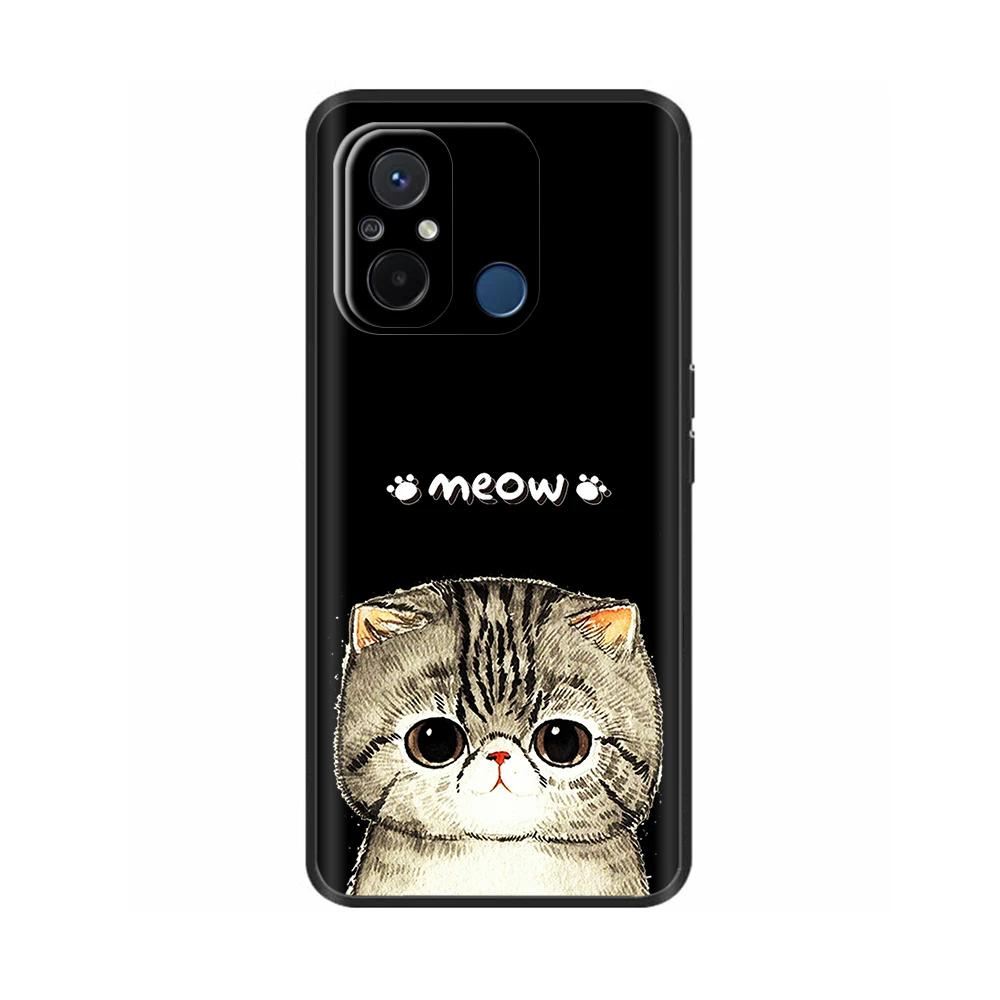 Für Redmi 12C Hülle Niedliche Tiere Cartoon Weiches TPU Handyhülle Für Xiaomi Redmi 12C Silikonhülle Fundas Redmi12C Redmi 12 C Hülle