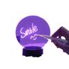 16-Color Remote-Control RGB Marker Message Board with 3D Night Light, DIY Graffiti Pen, Erasable Handwriting, and Acrylic Table Lamp.
