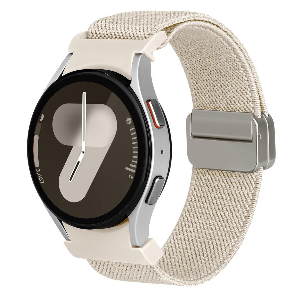 Magnetic Nylon loop Band For Samsung Galaxy Watch 7 6 4 classic No Gaps bracelet Galaxy watch 6 4 5 pro 44mm 47 40mm 20mm straps