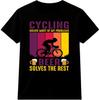 Cycling Beer T Shirt Funny Cyclist Bike Bicycle Graphic Tee
