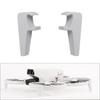 Heightened Rear Landing Skids Legs for Smooth Landings on Uneven Terrain For Flip Drones Landing Gear 2PCS