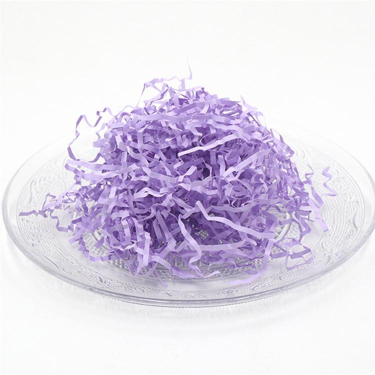 500g/1kg/Folded paper raffia wave paper high-end gift box candy birthday wedding party children's color DIY filling ornaments