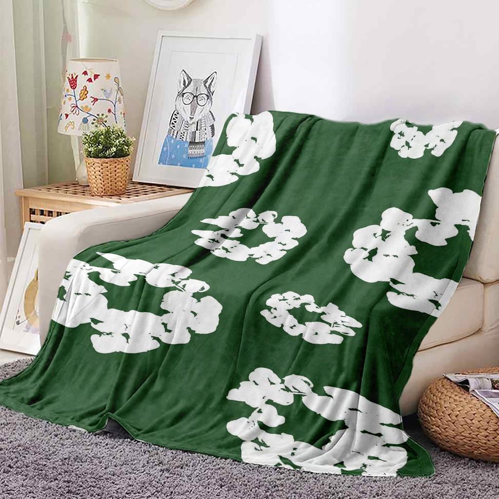 Luxury Comfort T-Tears Printed Soft Plush Blanket for Sofa Fashion Living Room Office Bedroom Travel Gift Single-sided