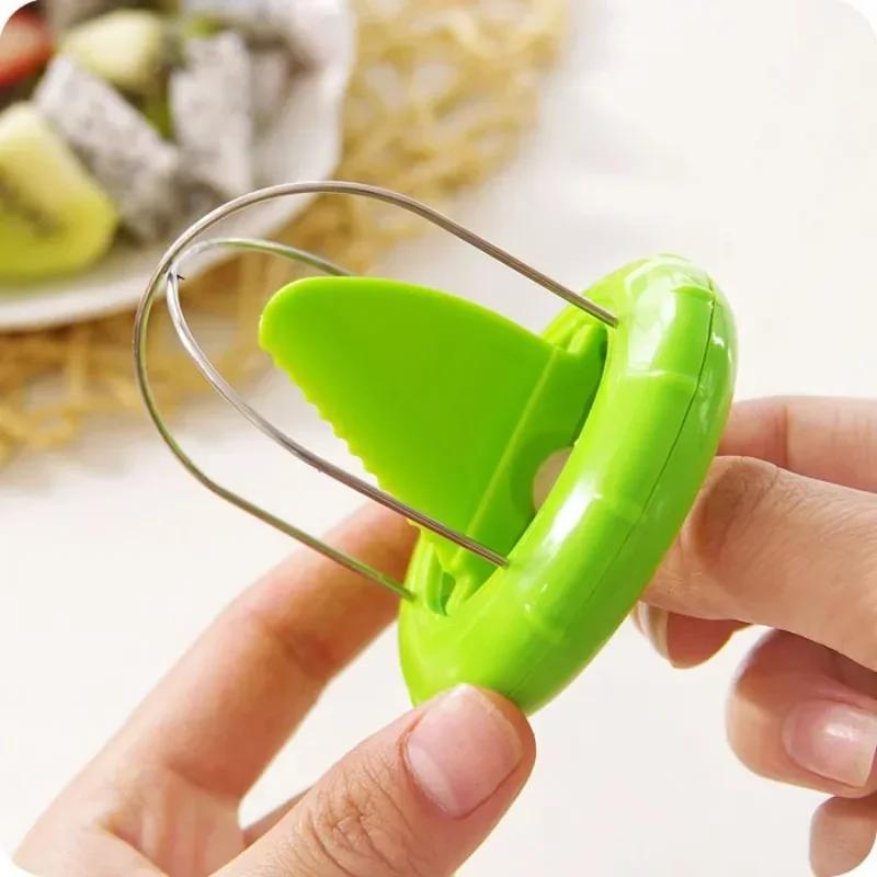 Kiwi Peeler Cutter Stainless Steel Detachable Fruit Peeler Cutter Salad Cooking Tool Peeling Gadgets Kitchen Accessories