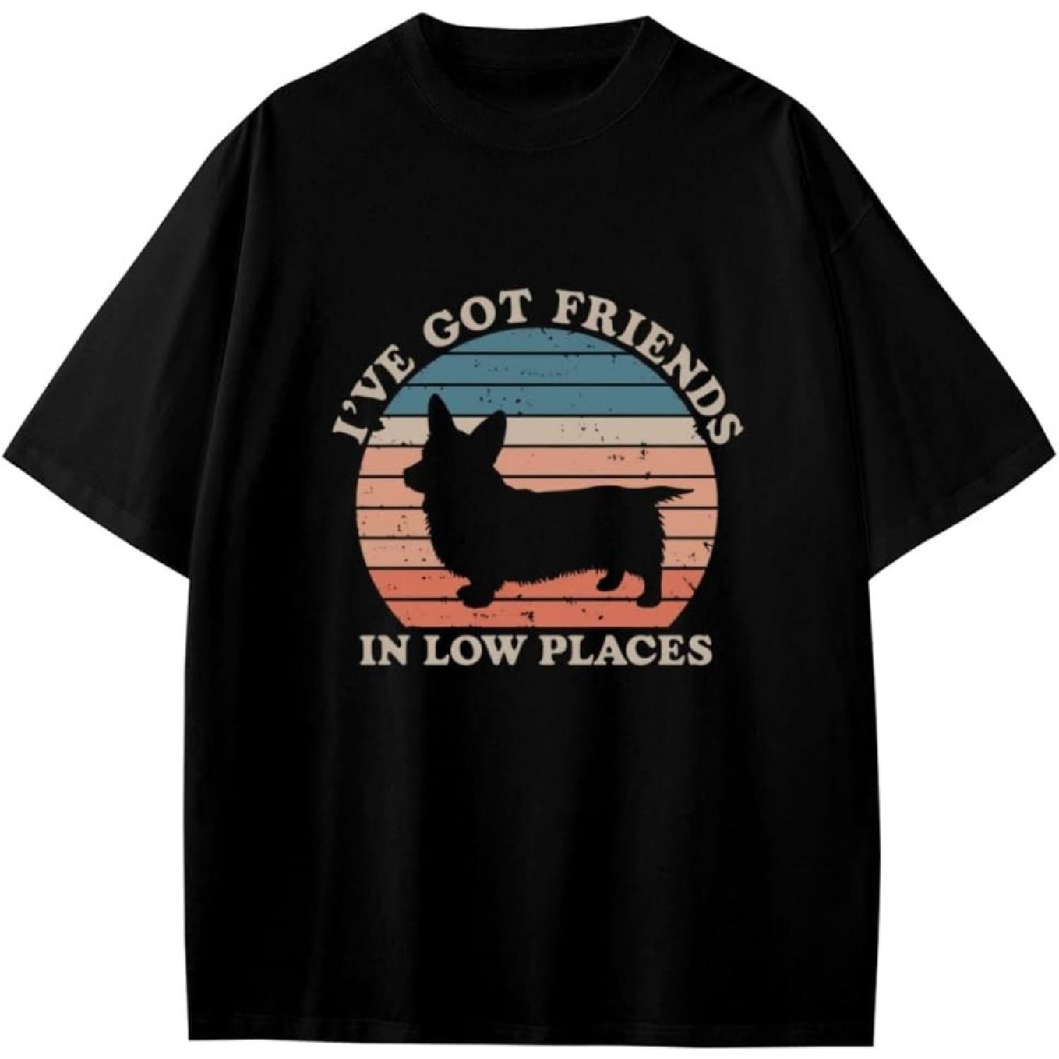 Corgi Funny Dog Saying Boys Girls Teens T-Shirt Anime Gift S