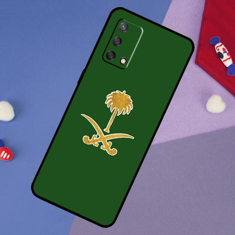 Kingdom of Saudi Arabia Flag Case For Oppo A60 A80 A40 A6 A5 Pro A15 A16 A17 A57 A94 A74 A54 A76 A96 A18 A38 A58 A78 A98