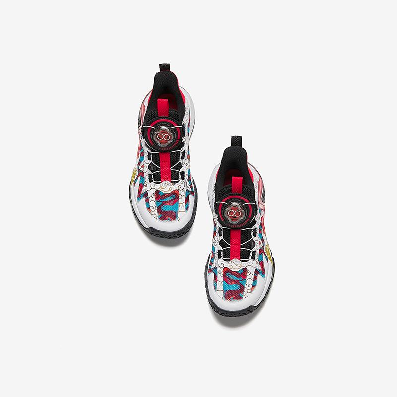 Anta Kids Reverse Scale 3.0 Fabric Trendy Comfortable Versatile Non-Slip Wear-Resistant Breathable Low-Top Basketball Shoes A12519930