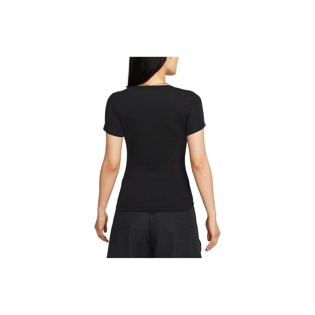 New Nike T Shirts Women's Black FB8277-010
