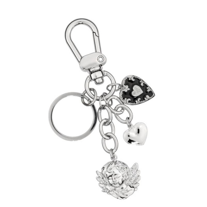 

nff heart angelos keyring-silver ONE