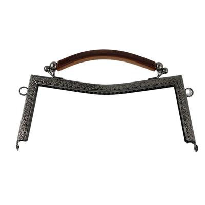 Mini Monture de Sac à Main Métallique Fermoir Baiser Quincaillerie de Sac Cadre de Fermoir de Sac à Main Vintage Fermoir Baiser pour Sac Bricolage