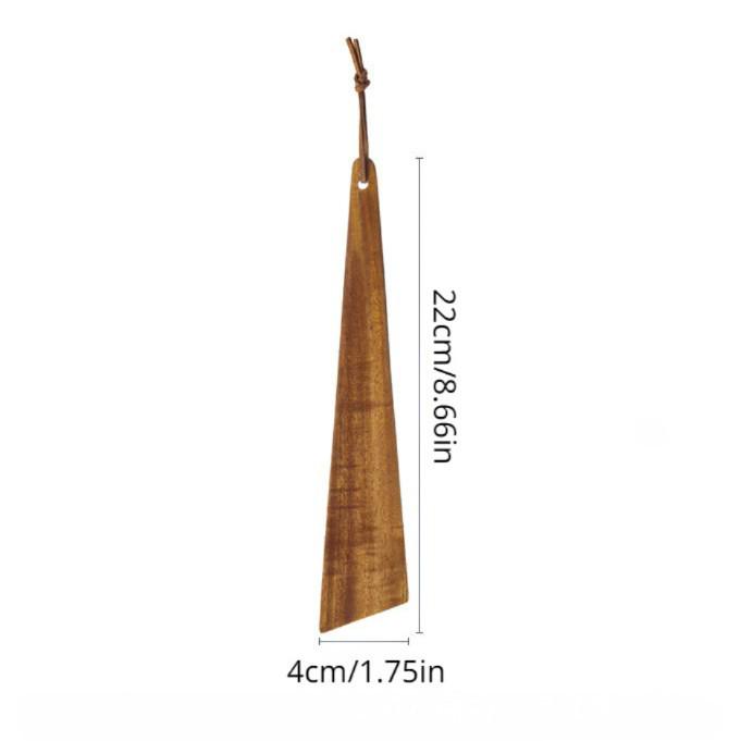 

Teak Wood Non-stick Rice Cooker Spatula - Heat Resistant Stir-fry Spoon Ladle