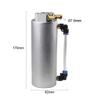 13.5 fl oz (400 ml) Catch Tank, Cylindrical Type, Hose Included, General Purpose (Silver)