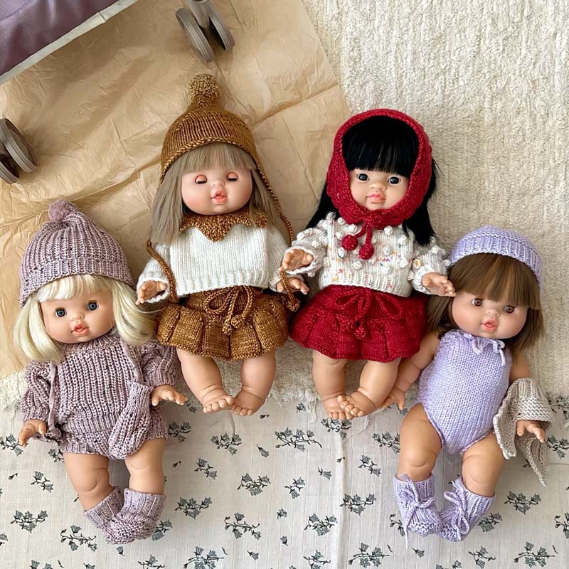 Fashion Doll Clothes for 13.39inch Reborn Doll 33cm Baby Dolls Clothes Accessories For Girls Dress Up DIY Toy Birthday Gifts