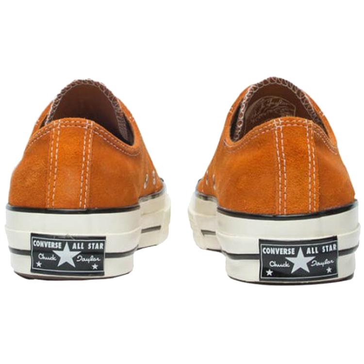 Converse 1970s OrangeBitte Retro Turn Fur Low Top Stylish Canvas Shoes Orange 149443C