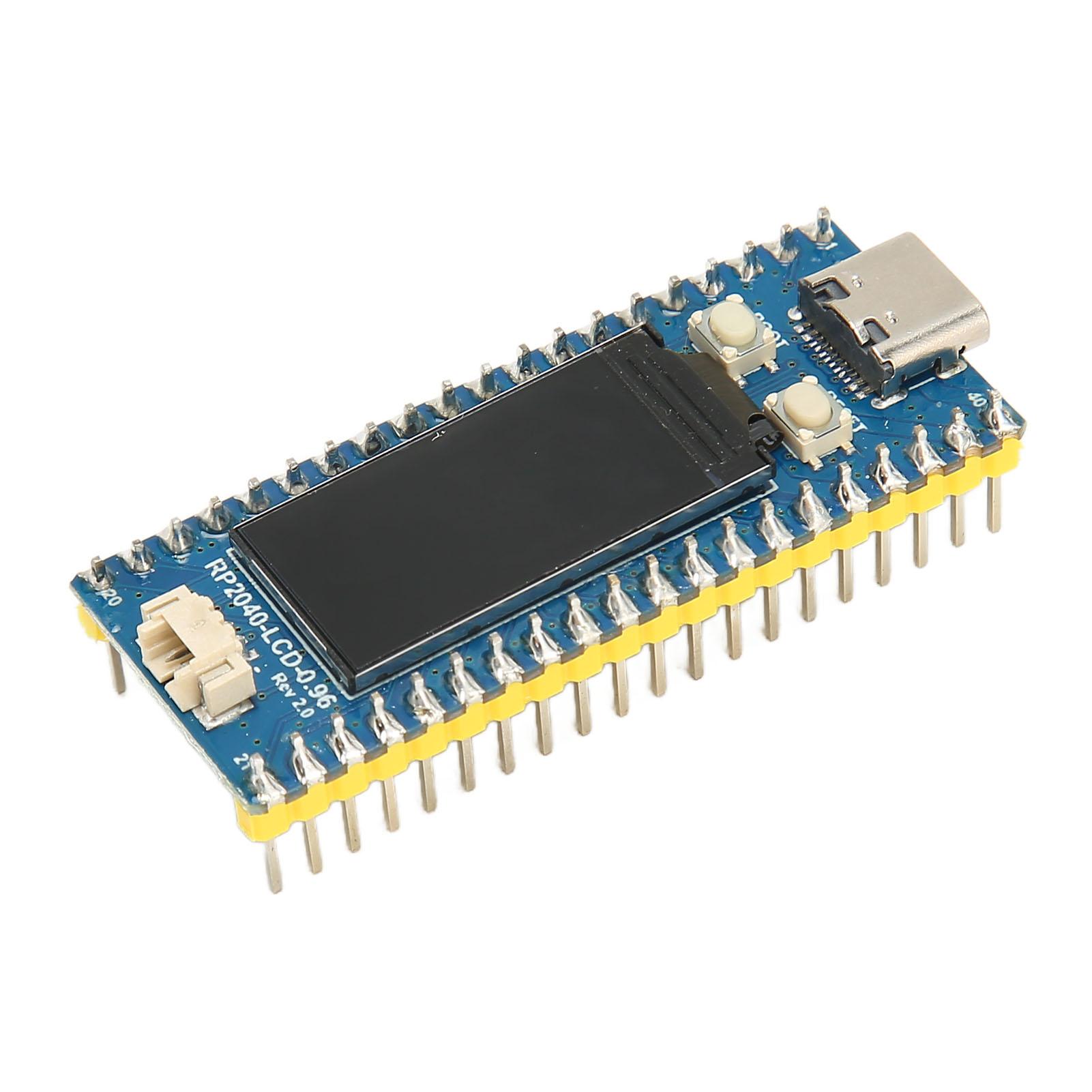 

RP2040 Microcontroller Development Board 0.96 Inch LCD Screen RP2040 Microcontroller Board for