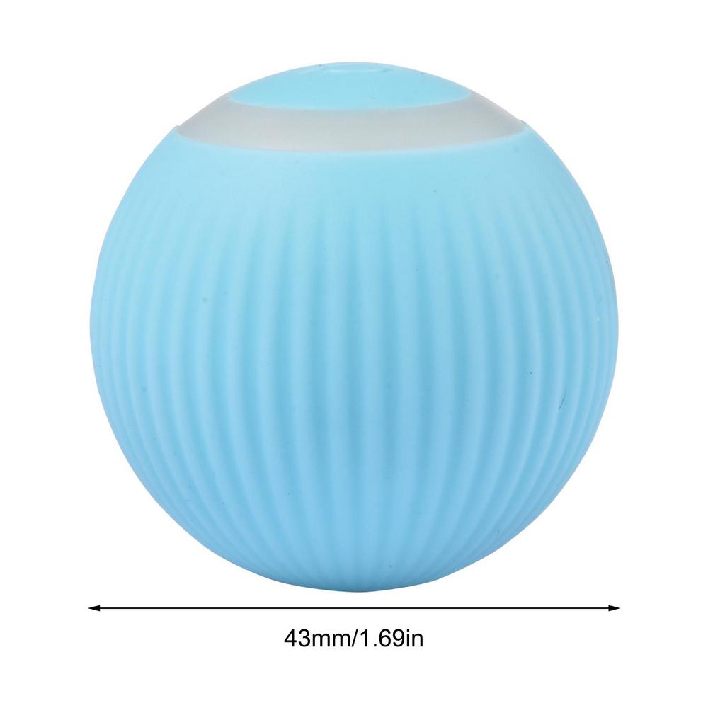 

Интеллектуальная игрушка для кошек, мяч, интерактивная USB-перезаряжаемая игрушка, движущийся мяч для кошек, износостойкая игрушка для стимуляции инстинкта охоты синий